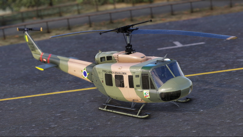 Taog's Hangar UH-1H Huey - Força Aérea Brasileira -  8666