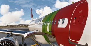 [A32NX] TAP Air Portugal A320Neo Livery (FlyByWire A320) (CS-TVA) thumbnail 6