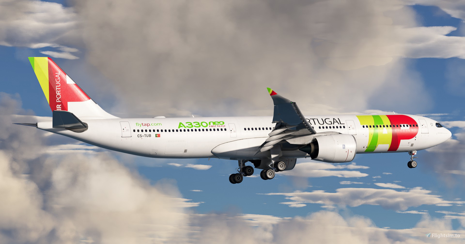 TAP機 Aviationtag CS‐TOE A330 Aviationtag Tap Portugal Airlines A330 Red Aircraft Skin Tag