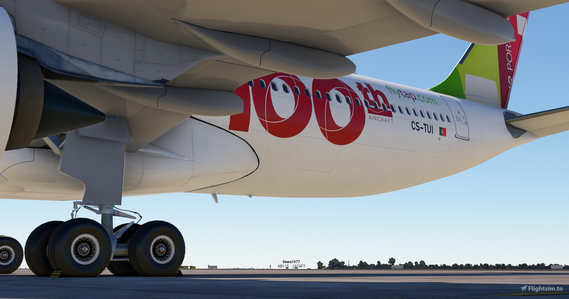 TAP機 Aviationtag CS‐TOE A330 Aviationtag - Airbus A330 – CS-TOE - TAP Air Portugal (red