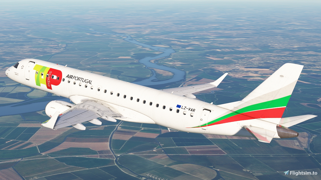 TAP Express/Bulgaria Air LZ-VAR Embraer 190 - Aircraft Liveries
