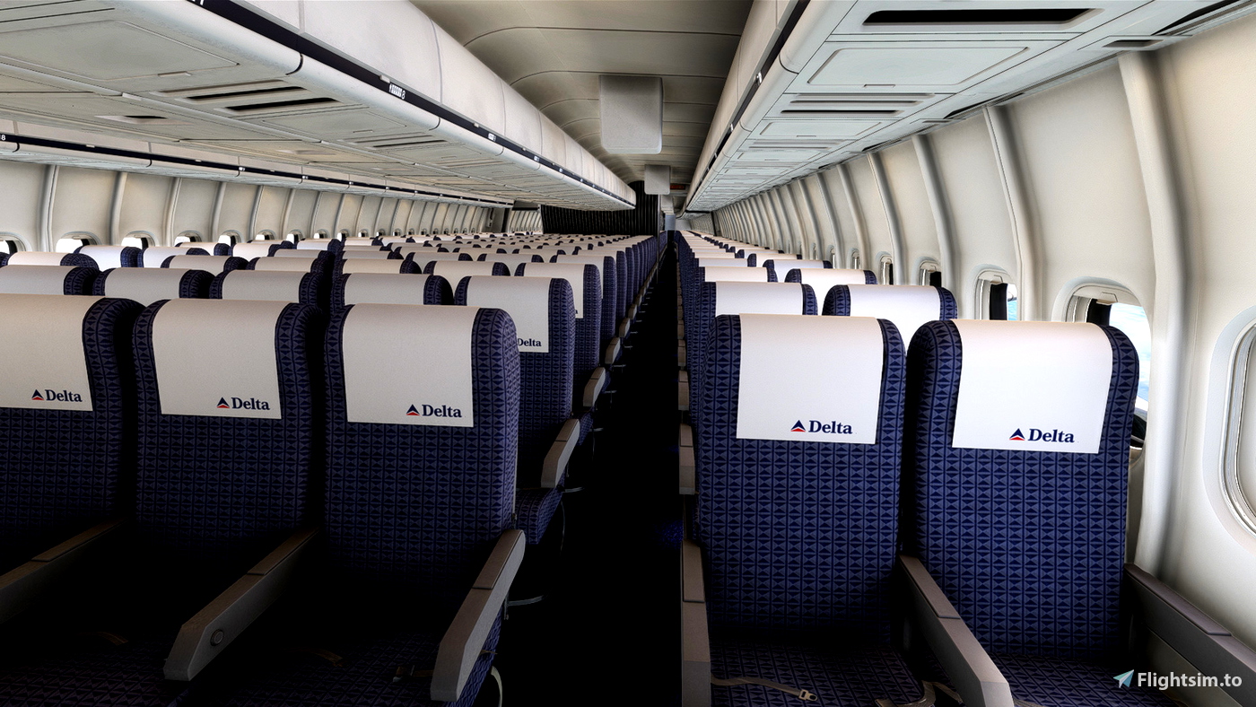 Interim Layout TFDi Design MD-11 w/ cabin Delta Air Lines Fleet - Interim Design for ...