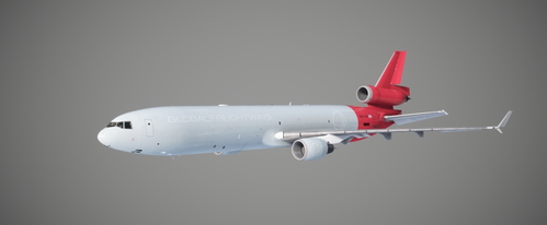TFDi Design MD-11F GE Global Freightways Livery (FSX/MSFS Modern Style)