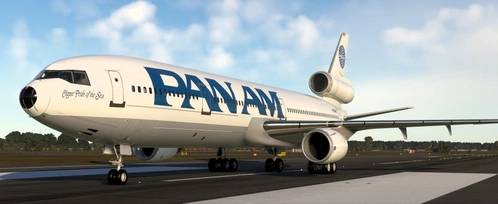 TFDi MD-11 - Pan Am Billboard