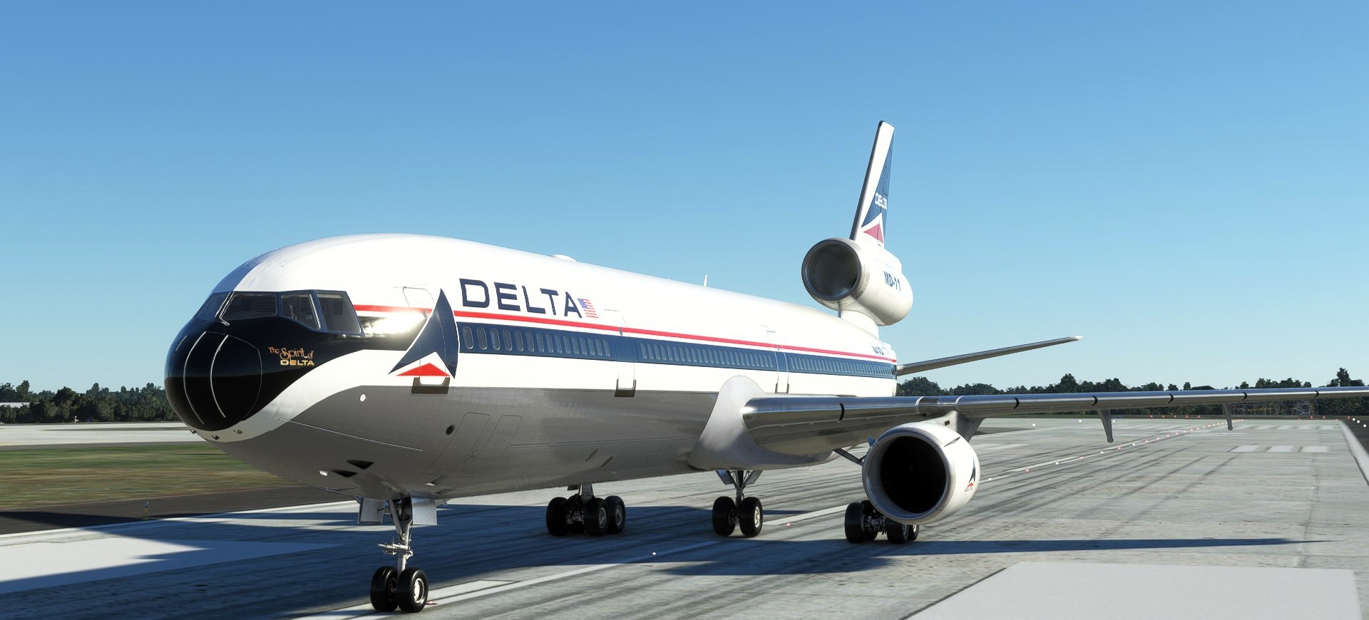 TFDi MD-11 - Delta Widget - Image 1