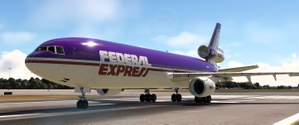 TFDi MD-11F- FedEx Old Colors thumbnail 1