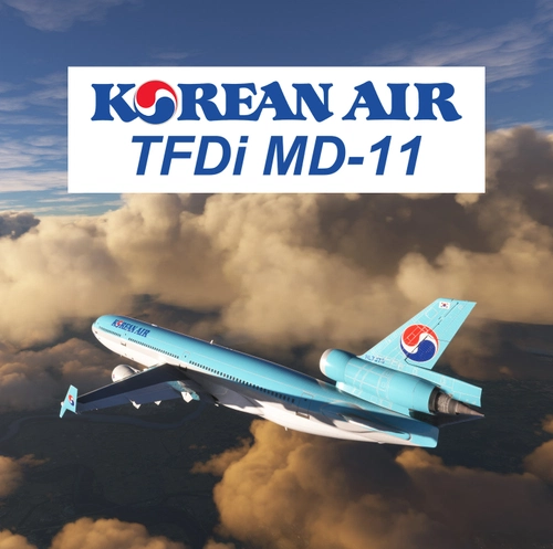 TFDi MD-11 Korean Air Pax ver. Livery [4K]