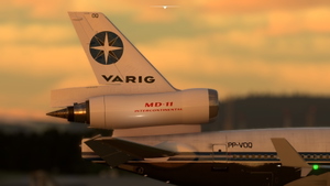 TFDI MD-11 VARIG PP-VOQ w/Cabin thumbnail 7