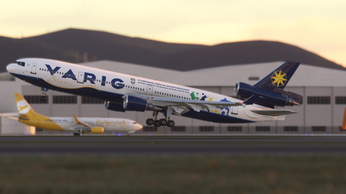 TFDI MD-11 VARIG PP-VTI  WORLD CUP 2006 w/Cabin
