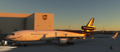 TFDI MD-11F N261UP UPS Modern Livery 