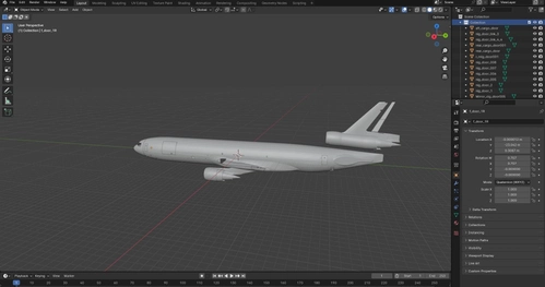 TFDi_MD11F Blender file