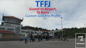 TFFJ (Gustaf III Airport, St Barts) GSX Profile - (superspud freeware) thumbnail 1