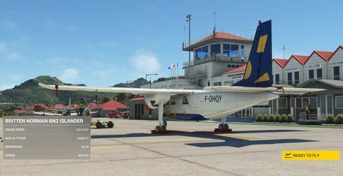 TFFJ - St Barthelemy/ Gustaf III Airport - Upgrade