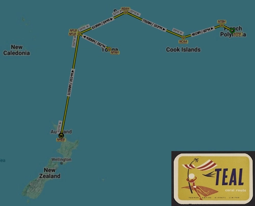 The Coral Route - Flying Boats in the South Pacific 1951-1960