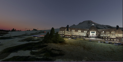 Timberline Lodge aka Overlook Hotel