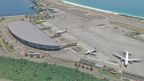 TNCM Sint Maarten FSLTL Static Aircraft