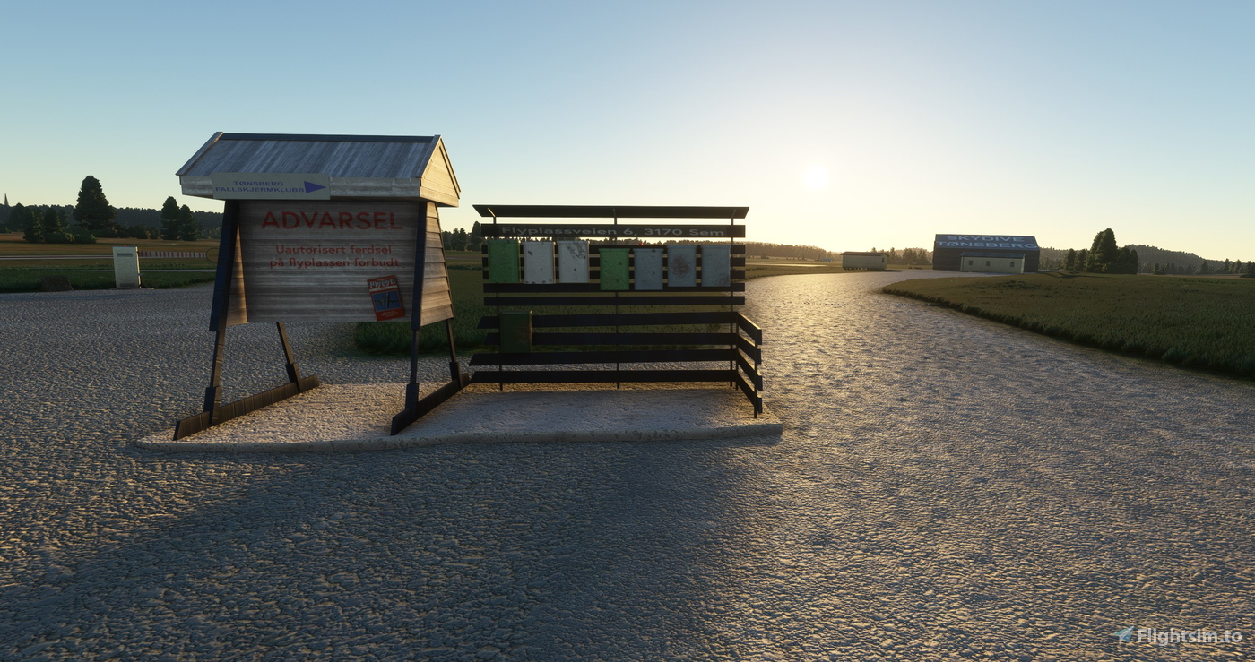 Tønsberg airport, Jarlsberg (ENJB) for Microsoft Flight Simulator | MSFS