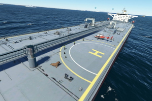 Tokyo - Yokohama Ships Helipad / Aircraft Carrier Scenery V2.0 thumbnail 2