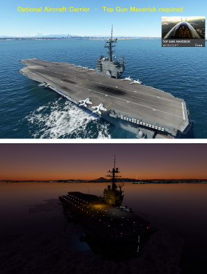 Tokyo - Yokohama Ships Helipad / Aircraft Carrier Scenery V2.0 thumbnail 3