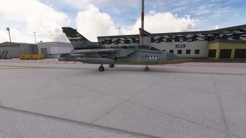 Tornado GR.4 ZA398 100 years BE2 Livery