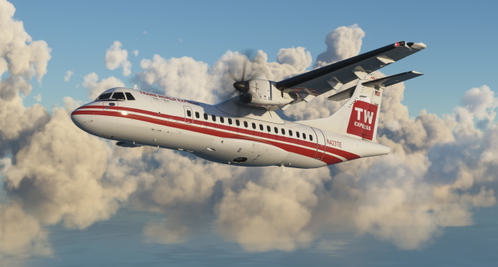 Trans World Express (TWE) - Asobo ATR42-600