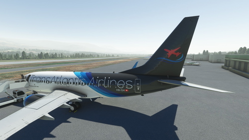 TransAtlantic Airlines PMDG 737-700 (HB-I54) - Summer 23 Livery Update