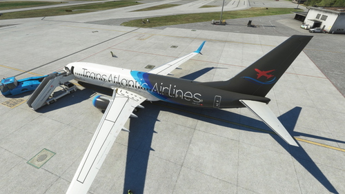 TransAtlantic Airlines PMDG 737-800 (HB-I03) - Summer 23 Livery Update