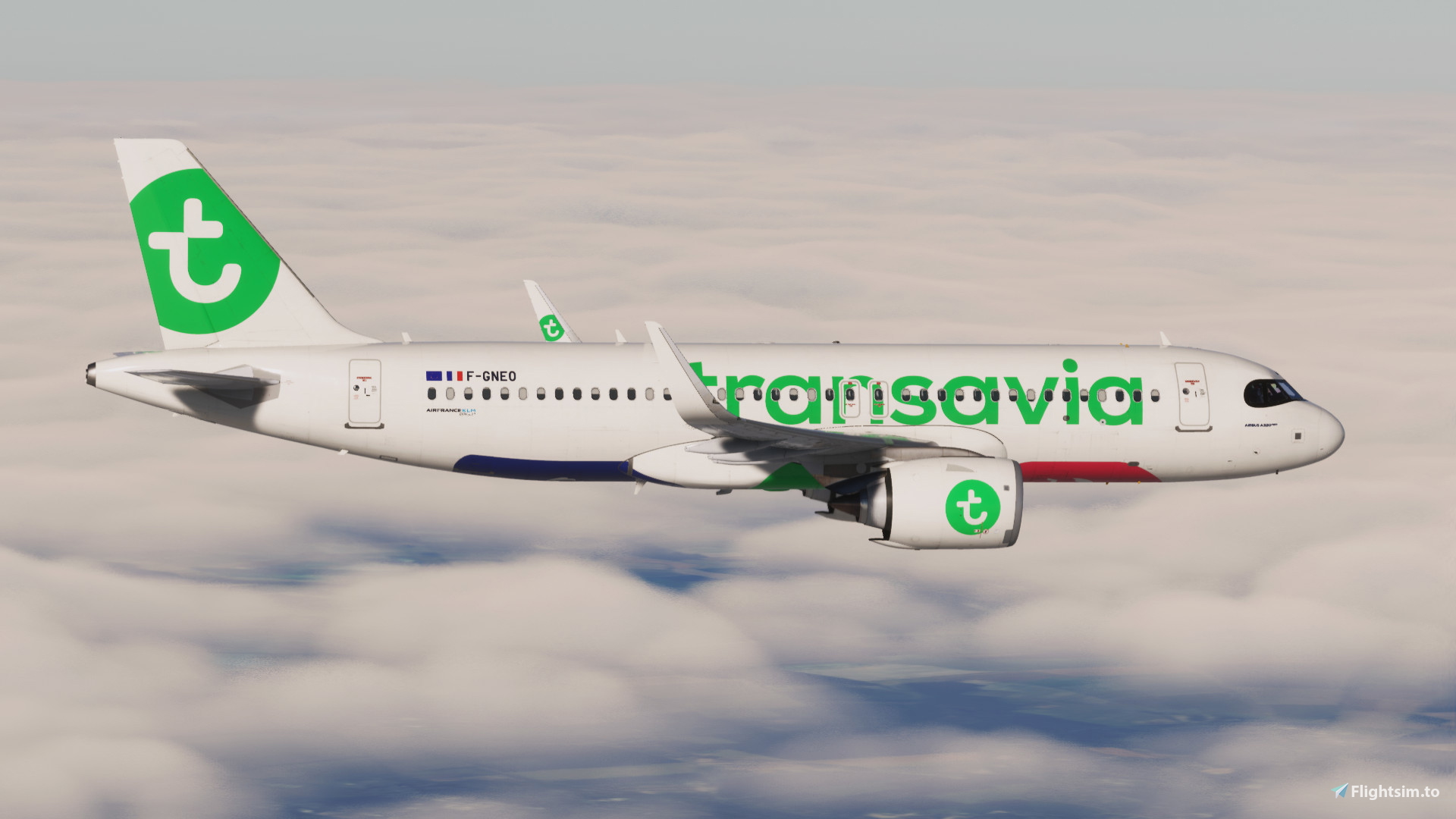 Transavia France (F-GNEO) - IniBuilds A320NEO - Image 1