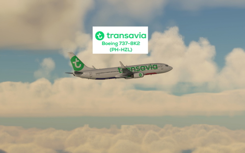 PMDG B737-800 Transavia PH-HZL + Interior 4K