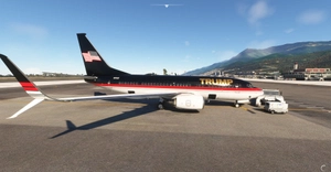 Trump Force One - 737-700BBJ thumbnail 6
