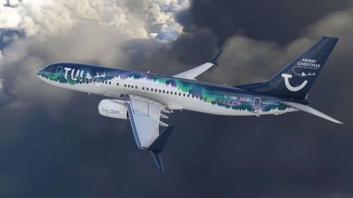 TUI UK Ivalo G-TAWC (Fictional Christmas Livery) PMDG 737-800