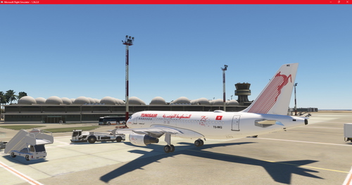 Tunisair A319-100 TS-IMQ 70years livery for LVFR A319
