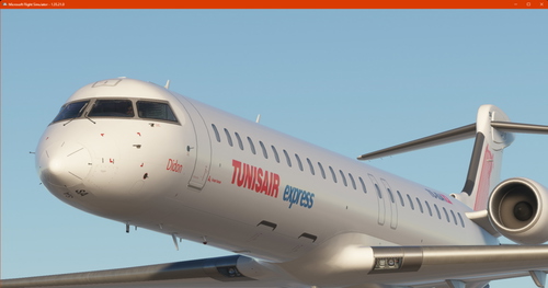 Tunisair Express TS-ISA Bombardier CRJ900 livery