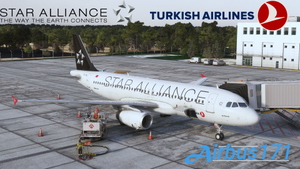 Turkish Airlines A320-232 TC-JPS "Burdur" + [Cabin], [TK's announcements] -  IAE2500 thumbnail 1