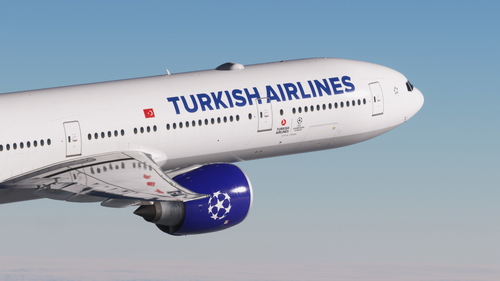 Turkish Airlines (TC-LJJ - Champions League) - PMDG 777-300ER