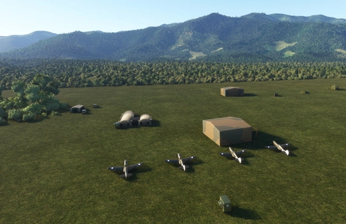 Custom WWII Airfield :Turnbill Field - Milne Bay (Custom designation AY03)