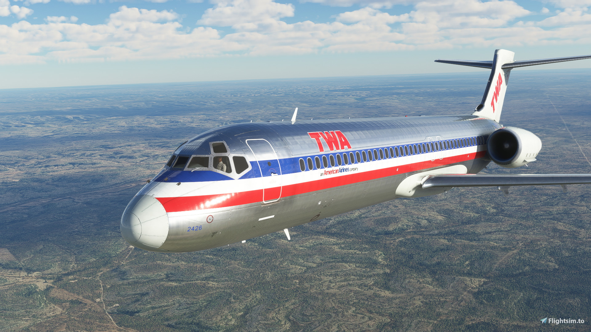 TWA / American - CS 717 - Image 1