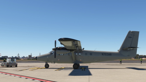 Twin Otter DHC-6-300 N723AR 4-Blade Cargo