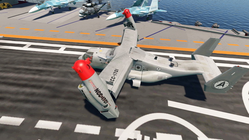 U.S.S. ENTERPRISE NCC-1701 / MV-22B Osprey
