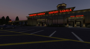 UBBQ - Gabala International Airport thumbnail 2