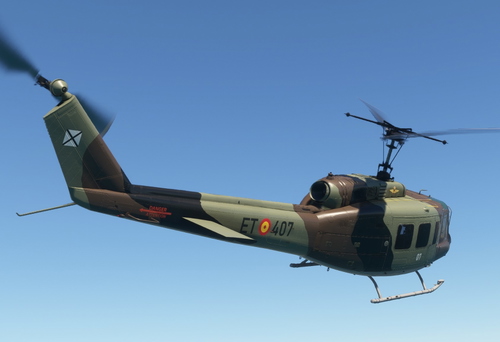 Taog's Hangar UH-1H Huey Fuerzas Aeromóviles del Ejército de Tierra (FAMET)