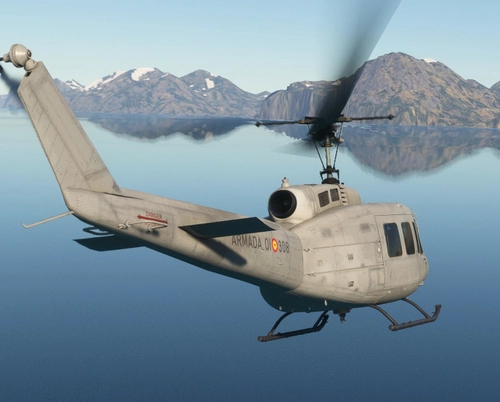 Taog's Hangar UH-1H Huey Spanish ARMADA (low vis)