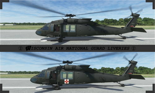 UH-60 Wisconsin Air National Guard Livery Pack (2X)
