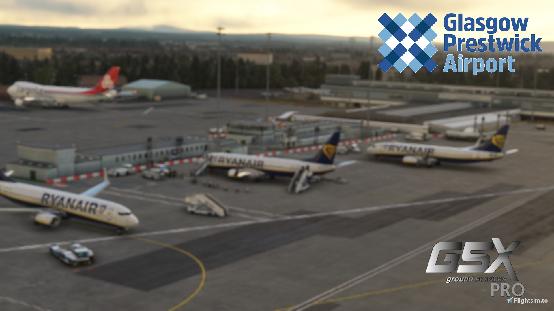 UK2000 Glasgow Prestwick Airport GSX Profile (EGPK) - Image 1