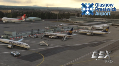 UK2000 Glasgow Prestwick Airport GSX Profile (EGPK)