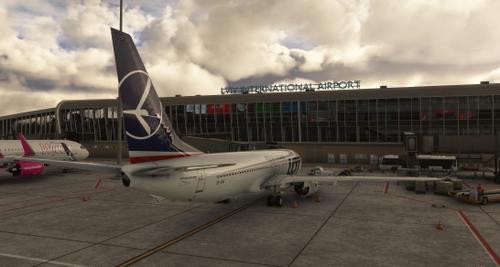 UKLL Lviv International Airport - FSLTL Static Aircraft