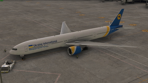Ukraine International I UR-GOC [4K] I PMDG 777-300ER