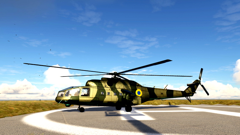 Ukrainian MI-24 HIND A for Microsoft Flight Simulator | MSFS