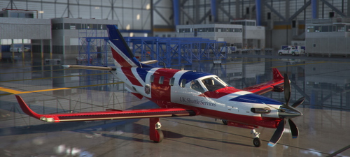 UKSS Livery for TBM-930