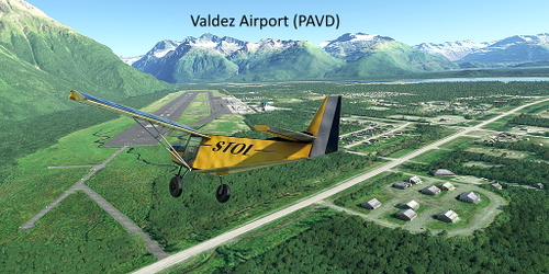 Ultralight Sightseeing - Alaska - Thompson Pass to Valdez